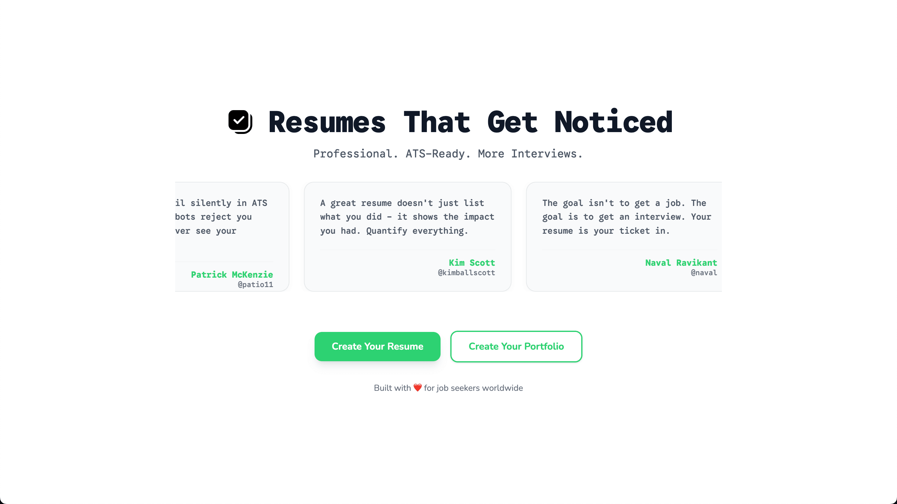 Career Res. Builder